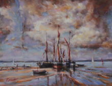 Thames Barges, Pin Mill
